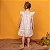 Vestido Infantil Brunisa Vichy Areia - Imagem 3
