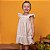 Vestido Infantil Brunisa Vichy Areia - Imagem 2
