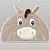 Toalha de Banho Infantil Power Sec com Capuz Animado Cavalo - Imagem 4