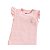 Conjunto Body Manga Curta Bordado e Short em Voil Floral - Imagem 3