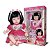 Boneca Baby Kiss Cabelo Preto - SidNyl - Imagem 1