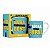 Caneca Porcelana Promovido a Papai - Brasfoot - Imagem 1