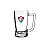Caneca Chopp Fluminense 340ml - Allmix - Imagem 1