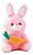 PELUCIA COELHO 38 CM - BEE TOYS - Imagem 1