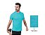 T-SHIRT SLIM MESCLA ICE ELASTIC TURQUESA M - KANXA - Imagem 1