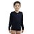 CAMISETA MANGA LONGA ALTA COMPRESSAO INFANTIL T SHIRT  PRETO P - KANXA - Imagem 1