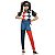 Fantasia Arlequina DC Super Hero Girls P - Fantasias Sulamericana - Imagem 1