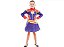 Fantasia Capitã Marvel Vestido P - Regina Festas - Imagem 1