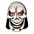 MASCARA PANICO MORTE CAVEIRA SARCASTICA COM CAPUZ EM LATEX HALLOWEEN - SPOOK - Imagem 1