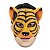 MASCARA TIGRE METADE EM LATEX - SPOOK - Imagem 1