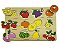 ENCAIXE DIVERTIDO COM PINOS MDF UN FRUTAS - TOYMIX - Imagem 1