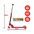 PATINETE RADICAL DOBRAVEL ALUMINIO VERMELHO - DMTOYS - Imagem 1