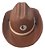 Chapéu Cowboy Marrom EVA Cowgirl - Riplas - Imagem 1