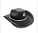 Chapéu Cowboy Preto EVA Cowgirl - Riplas - Imagem 1
