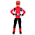 Fantasia Power Rangers Beast Morphers Vermelho Longo P - Sulamericana Fantasias - Imagem 1