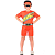Fantasia Power Rangers Vermelho Curto P - Sulamericana Fantasias - Imagem 1