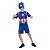 Fantasia Capitão América Ultimato Avengers M - Regina Festas - Imagem 1