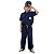 Fantasia Policial Azul Marinho M - Sulamericana Fantasias - Imagem 1