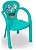 Cadeira Oceano Decorada Infantil - Usual Plastic - Imagem 1