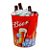 Balde Cerveja Beer Vermelho 7L - Usual Plastic - Imagem 1