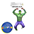 Fantasia Hulk Adulto G 42/44 - Regina Festas - Imagem 1