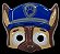 Mascara Chase Patrulha Canina - Hero Fun - Imagem 1