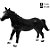 Cavalo de Vinil Preto - DB Play - Imagem 1