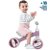 Baby Bike Equilibrio Rosa - Fenix Brinquedos - Imagem 1