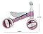 Baby Bike Equilibrio Rosa - Fenix Brinquedos - Imagem 3