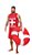 Fantasia Salva Vidas Guga Adulto G - Fantasias Super - Imagem 1