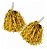 Kit Pom Pom Dourado 15gr PAF 434 - Partiu Festa - Imagem 1