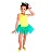 Fantasia Bailarina Brasileirinha P - Sulamericana Fantasias - Imagem 1
