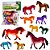Conjunto Animais com 10 Pcs - ToyKing - Imagem 1