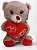 Urso com Coração Te Ano 25cm - For Kids - Imagem 1