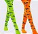 Meia 7/8 Halloween Mix Color 67cm - Partiu Festa - Imagem 1