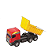 Caminhão Super Caçamba Vermelha - Magic Toys - Imagem 2