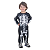 Fantasia Esqueleto Bebe Halloween G - Sulamericana Fantasias - Imagem 1