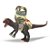 Dinossauro Rex Invencible na Cinta - Bee Toys - Imagem 1