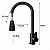Torneira Gourmet Monocomando Pull Down Cozinha Misturador Agua Quente Fria Bancada Mesa Cuba Area Externa - Imagem 5