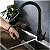 Torneira Gourmet Monocomando Pull Down Cozinha Misturador Agua Quente Fria Bancada Mesa Cuba Area Externa - Imagem 3