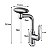 Torneira Monocomando Banheiro Cozinha Rotaçao 360 Graus Quatro Jatos Cascata Bolha Agua Fria Quente Misturador Bancada - Imagem 8