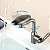 Torneira Monocomando Banheiro Cozinha Rotaçao 360 Graus Quatro Jatos Cascata Bolha Agua Fria Quente Misturador Bancada - Imagem 5