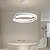 Lustre Pendente Plafom 3 wm 1 LED Luminaria Luxo Decoraçao Residencial Comercial Ambiente Moderno - Imagem 7