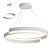 Lustre Pendente Plafom 3 wm 1 LED Luminaria Luxo Decoraçao Residencial Comercial Ambiente Moderno - Imagem 1