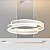 Lustre Pendente Plafom 3 wm 1 LED Luminaria Luxo Decoraçao Residencial Comercial Ambiente Moderno - Imagem 2