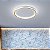 Lustre Plafon 3 em 1 LED Minimalista Moderno Residencial Comercial Iluminaçao Ambiente - Imagem 3