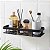 Suporte Banheiro Prateleira Porta Shampoo Sabonete Higiene Pessoal Utensilios Multiuso Organizaçao - Imagem 3