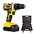 Parafusadeira Furadeira 2 Baterias Bivolt Maleta Ferramentas Construçao Obra Reforma Kit Broca Chaves Residencial - Imagem 4