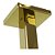 Ducha Chuveiro Teto Inox Dourado Slim 20x20 Luxo Banheiro Banho Piscina Area Externa - Imagem 3