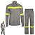 Conjunto Uniforme EPI Faixa Refletiva Segurança do Trabalho Construçao Civil Mecanico Eletricista Obra Serviço Estrada - Imagem 1